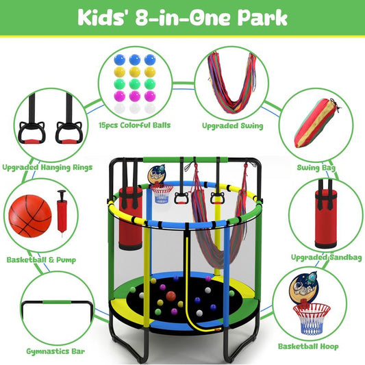 🔥Special Price $42.98🔥 Kids Mini Round Trampoline